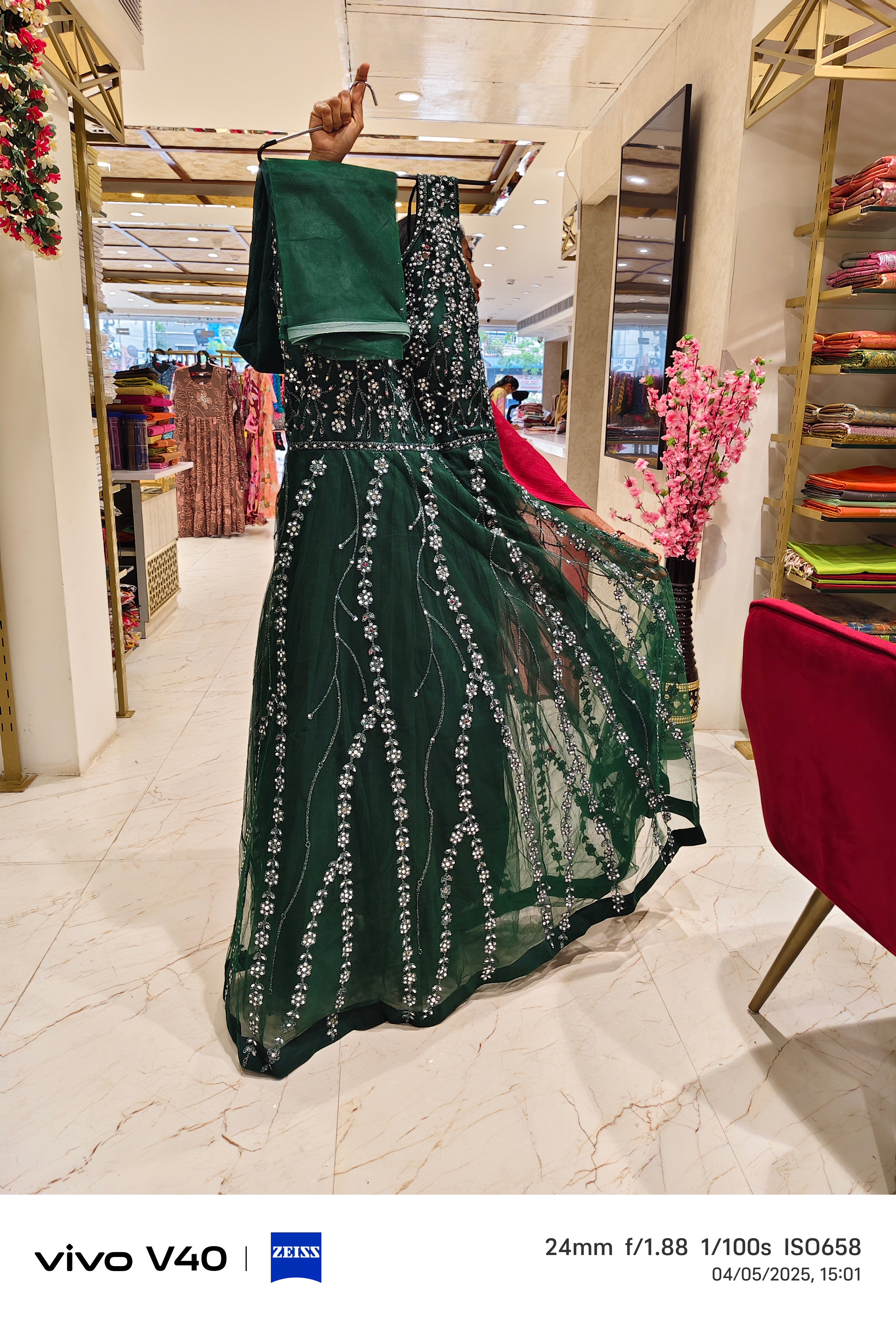 Anarkali-Style Net