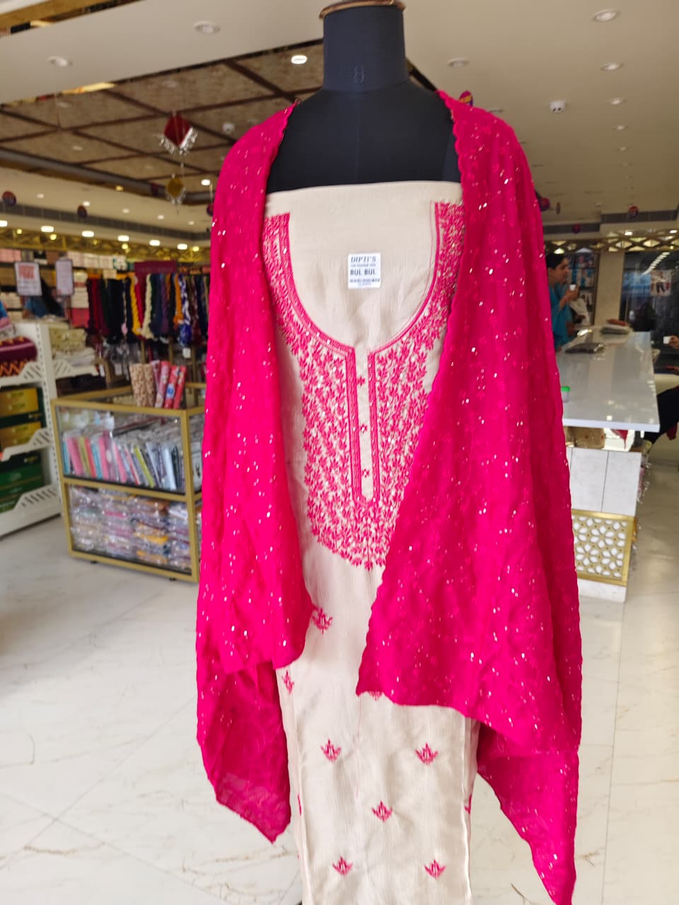 Party wear Dress material  Chinni and pant